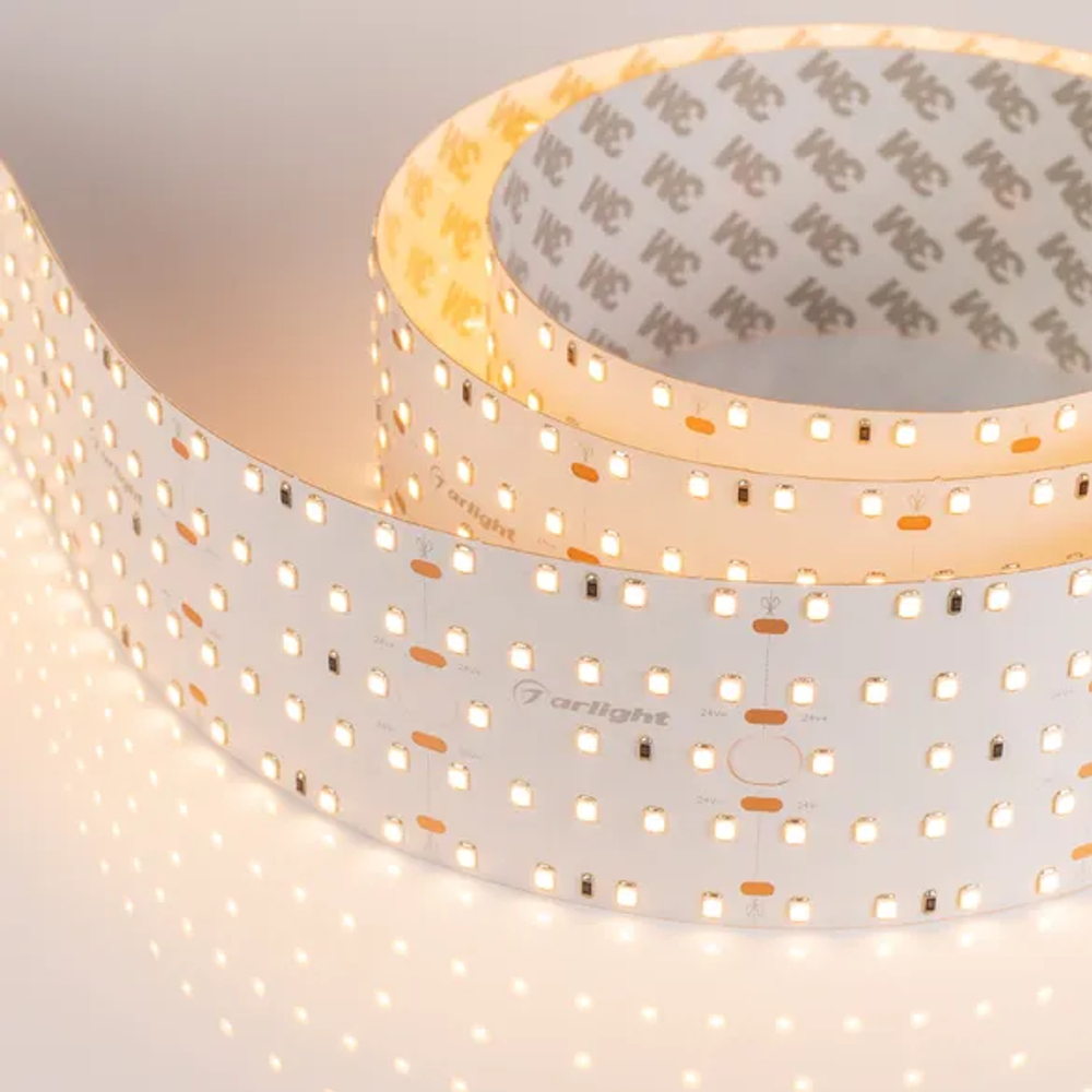 Светодиодная лента S2-2500 24V Warm 2700K 59mm (2835, 420 LED/m, LUX) (Arlight, 30 Вт/м, IP20) 023407