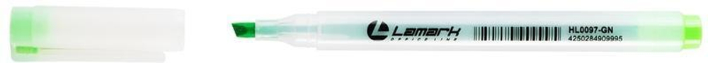 Маркер-текстовыделитель 1-4мм зеленый (Lamark)