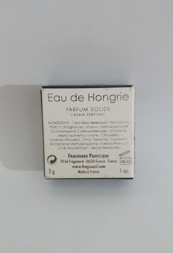 Сухие духи Eau de Hongrie 3 г