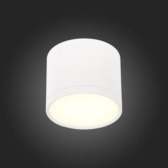 ST113.532.09 Светильник потолочный Белый LED 1*9W 3000K 702Lm Ra>90 120° IP20 D88xH75 170-240V Накладные светильники