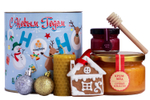 Подарочный новогодний набор HoneyForYou "Медовый с крем-медом"