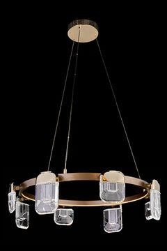 Подвесная люстра LE7771/8 Gold золото Natali Leon