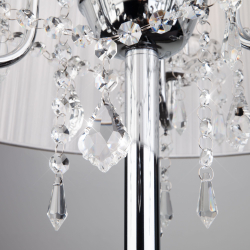 Торшер Eurosvet 2045/3F хром / белый