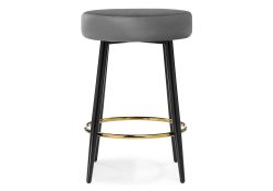 Барный стул Plato dark grey