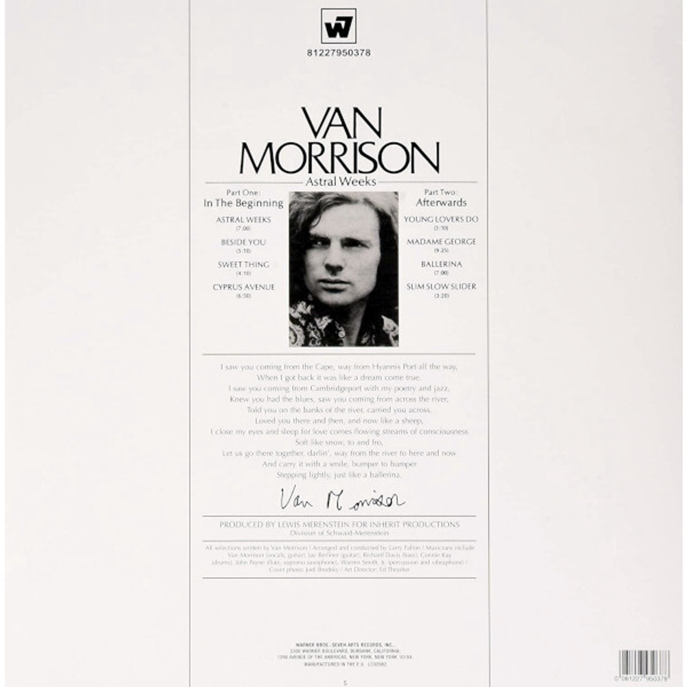 Van Morrison / Astral Weeks (LP)