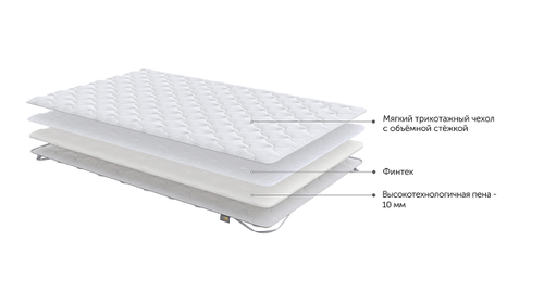 Матрас-топпер 200*80 Lily