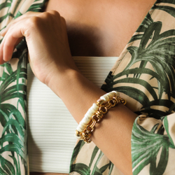 twist chain bracelet