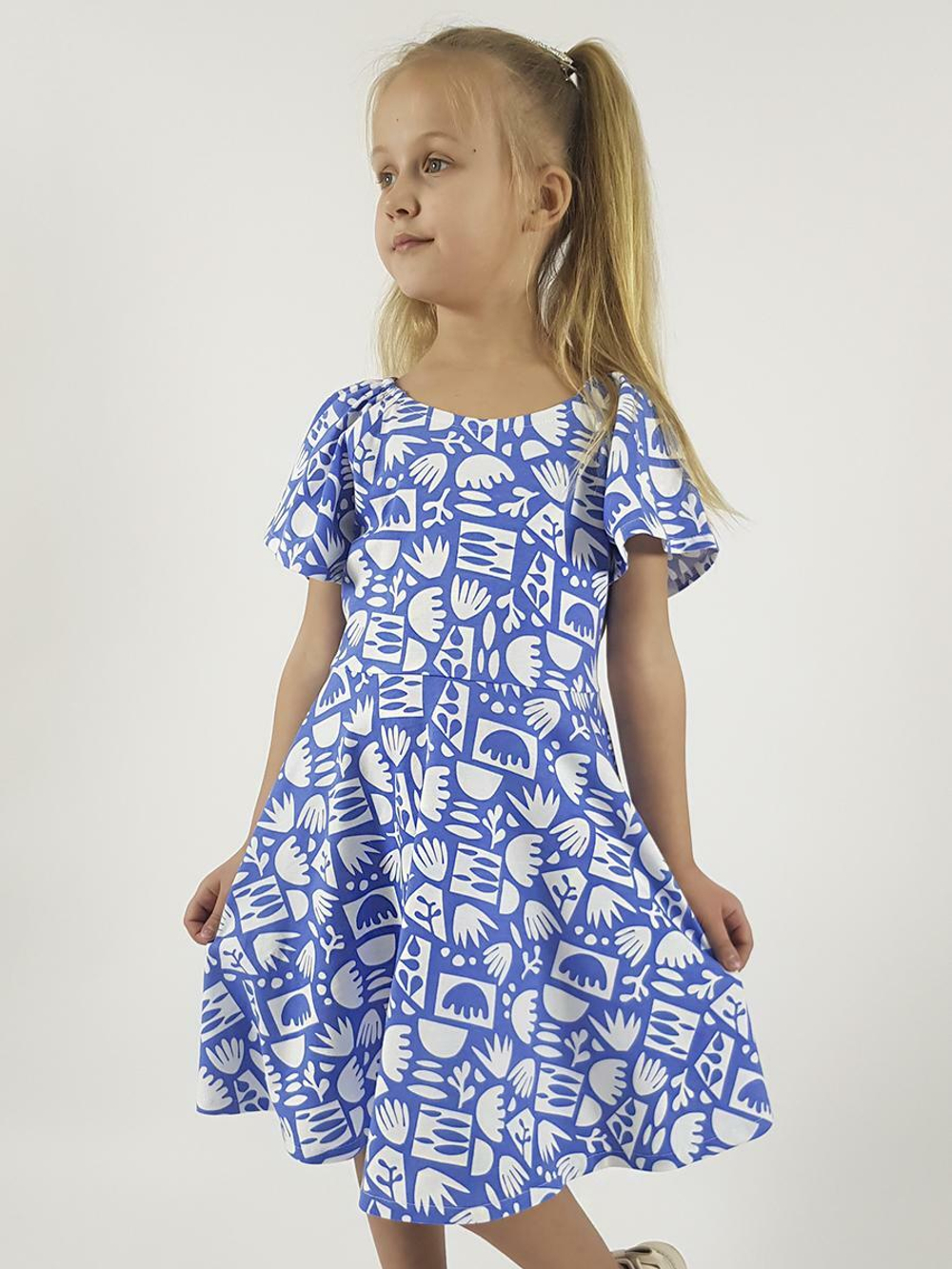 11-221-1 Платье для девочки Luneva