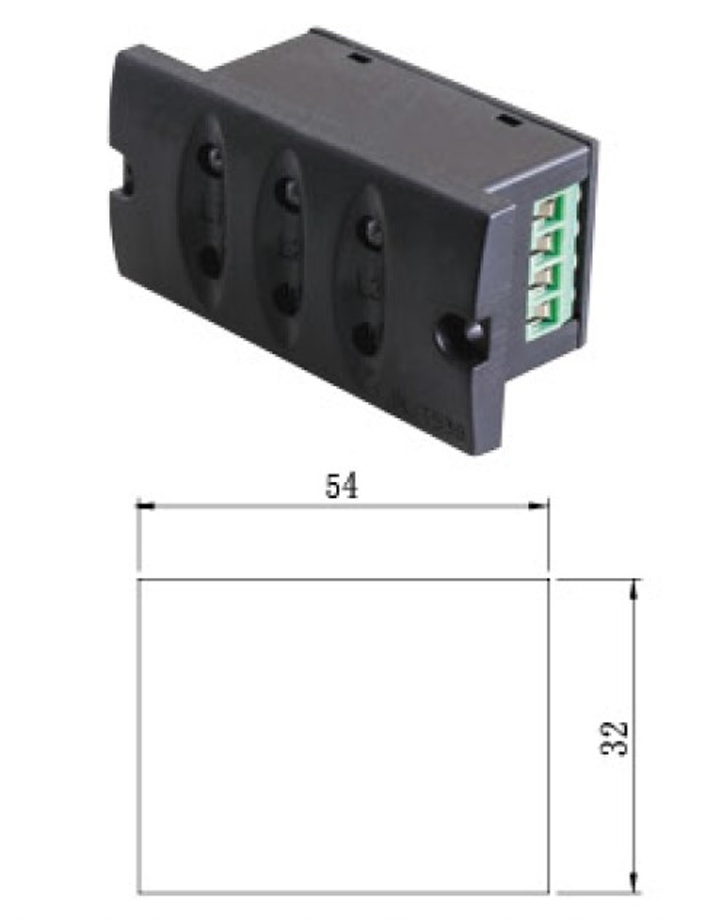 Блок индикации DXN8-12/QT4SC