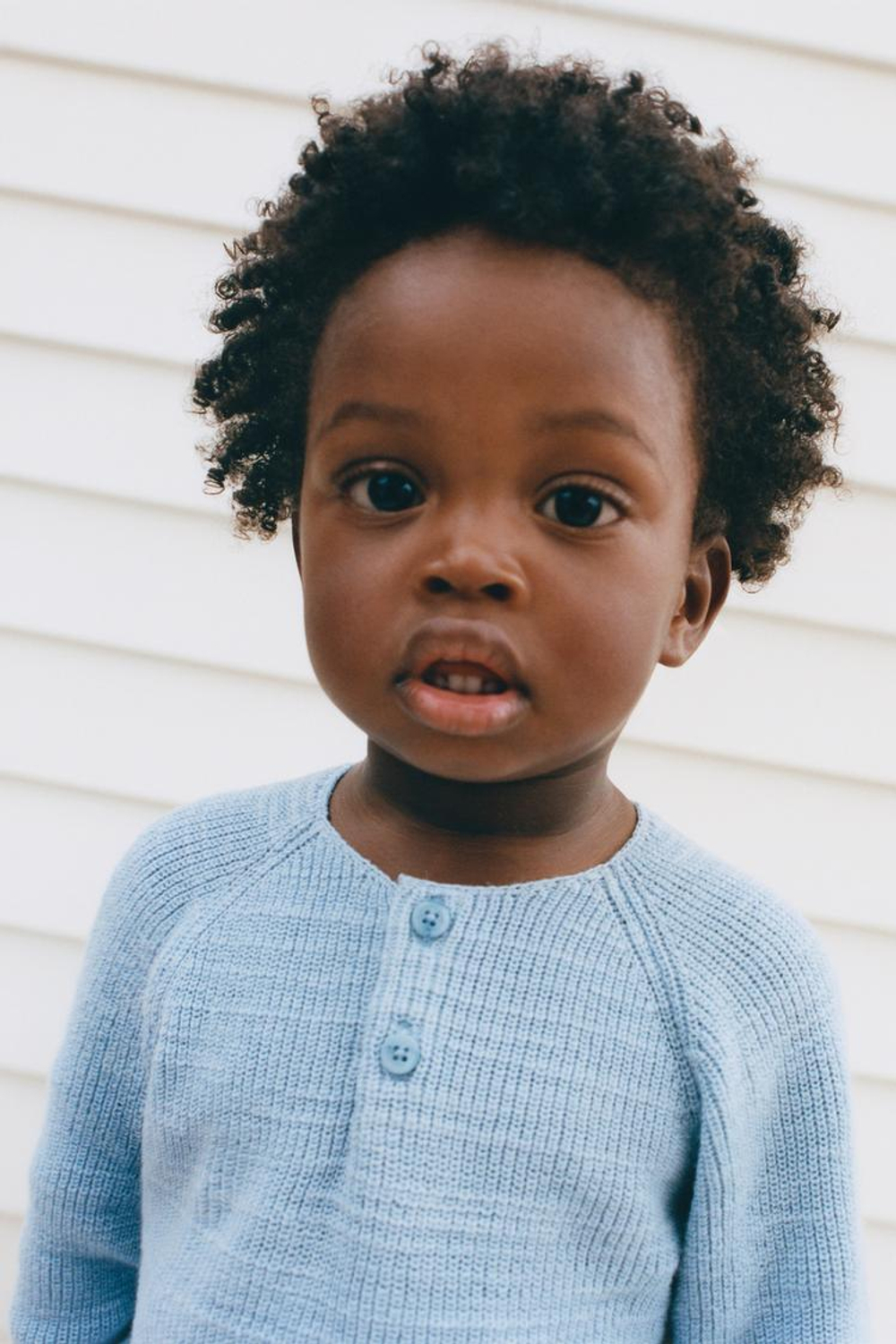 ZARA СВИТЕР С ВОРОТНИКОМ-СТОЙКОЙ, ГОЛУБОЙ