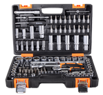 Набор инструментов, 1/2", 1/4", CrV, в кейсе 108 предметов Вихрь