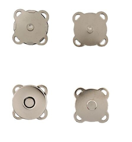 2AS-104 Кнопка магнитная пришивная 18мм (черный никель; 10702070/020923/3359960, КИТАЙ)