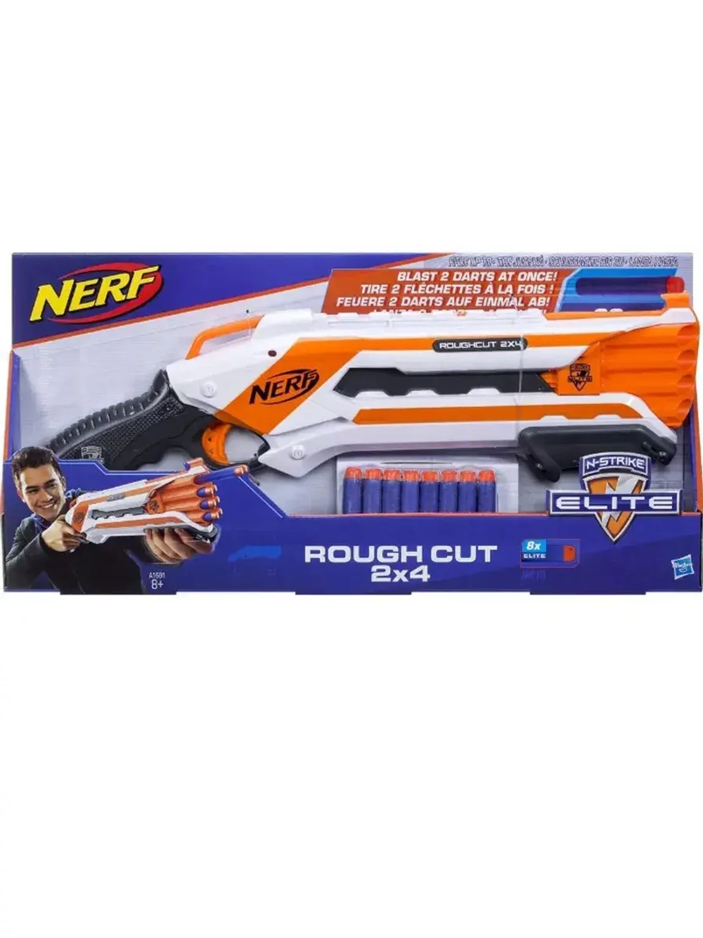 Детское игрушечное оружие Бластер Нерф Элит Elite Rough Cut A1691