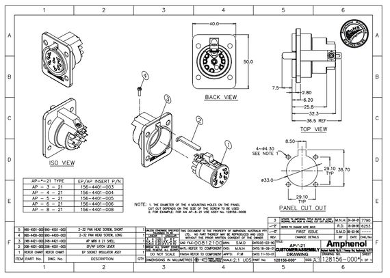 Amphenol AP-4-21