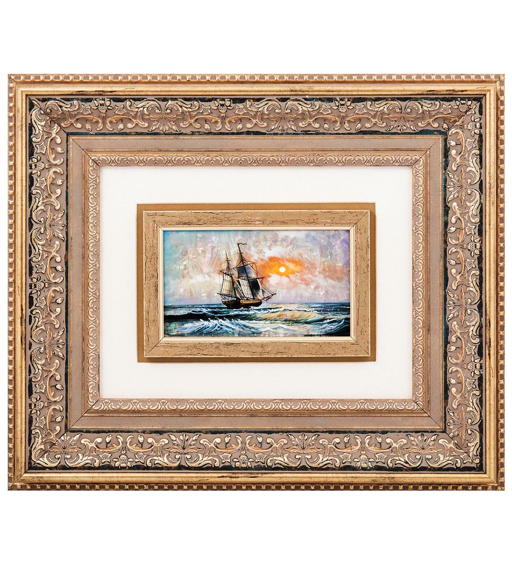 Народные промыслы ШК-55/208-02 Панно «Парусник»