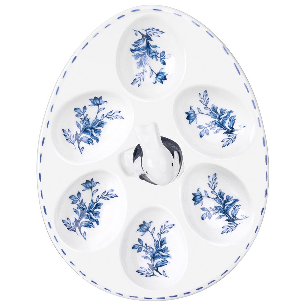 БЛЮДО ДЛЯ 6 ЯИЦ LEFARD "SUNDAY" 20,5*16*8 СМ