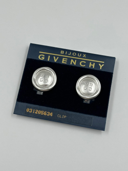 Клипсы с лого Givenchy