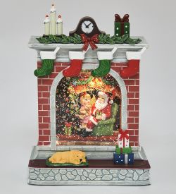XM-872 Новогодний камин