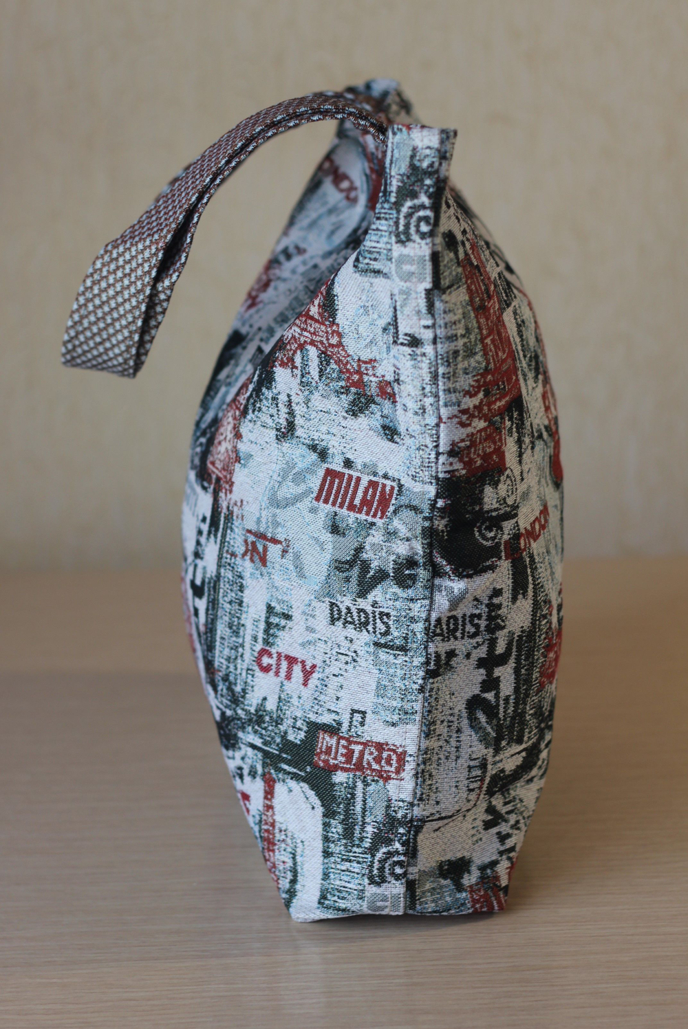 Гобеленовая сумка Путешествие по Европе(39х39х12)