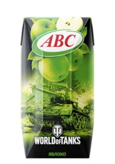 Нектар "WORLD OF TANKS" Яблочный 200г. АВС