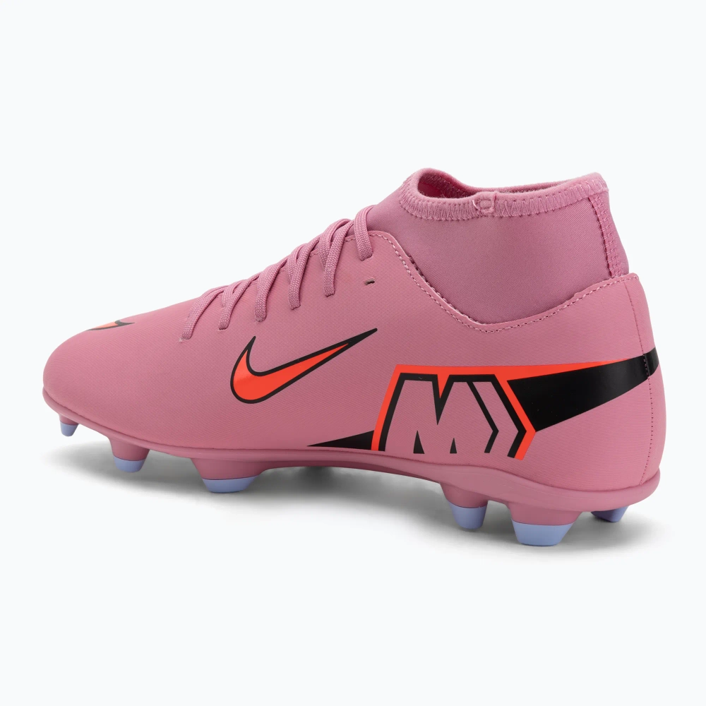 Футбольные бутсы Nike Mercurial Superfly 10 Club FG/MG magic flamingo/black/total crimson