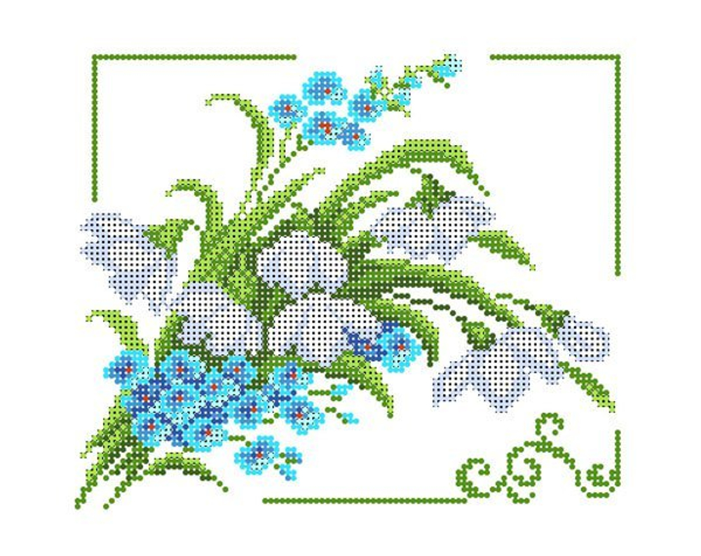 Вид вышивки: Вышивка бисером¶Ширина: 34¶Высота: 28¶Производитель: Матренин Посад¶Техника: Вышивка би