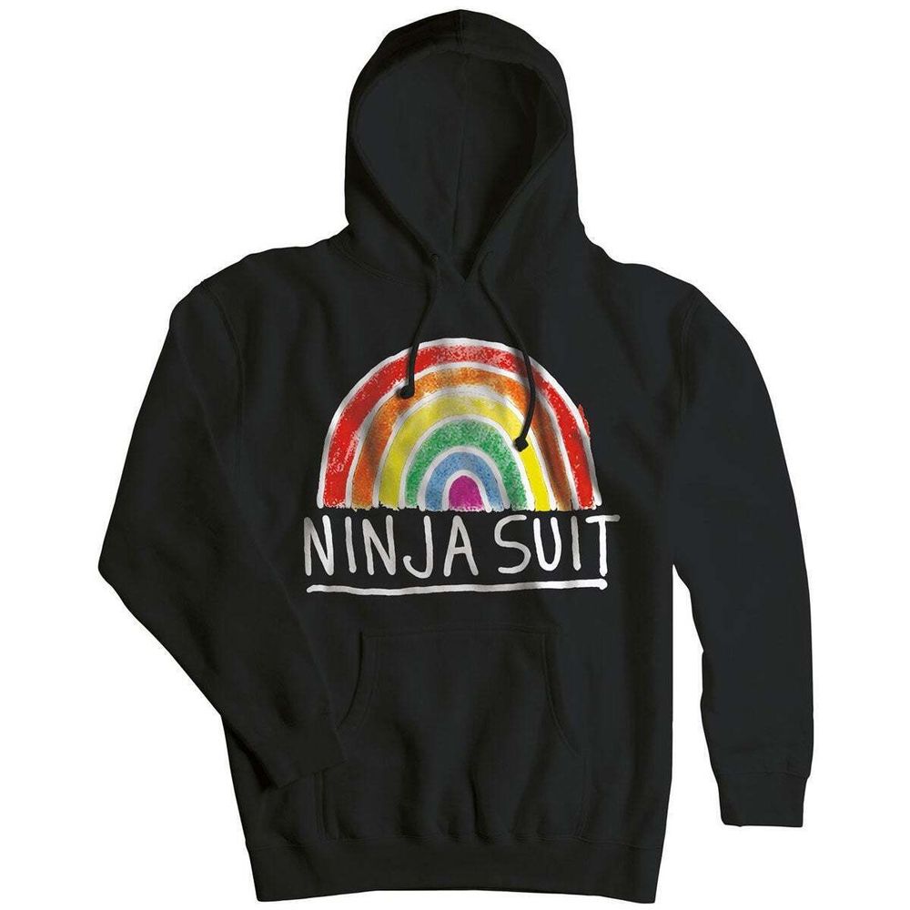 Толстовка AIRBLASTER NINJA RAINBOW HOODY BLACK (FW22)