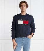 Свитер Tommy Jeans - темно-синий(DM0DM17762)