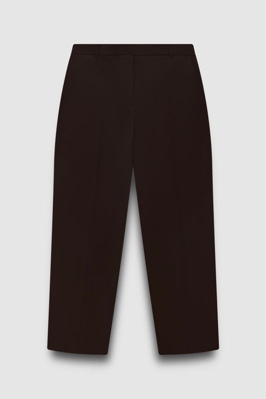 Брюки классические, шоколад