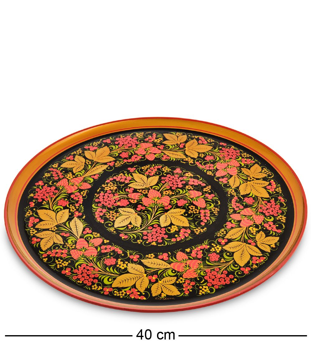 Народные промыслы ХЛ-061/2 Набор д/мороженного «Забава» (Хохлома)