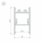 Профиль накладной Arlight SL-COMFORT 046934