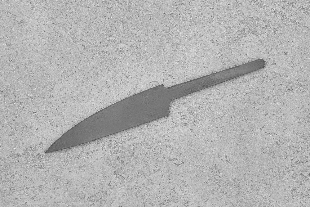 Заготовка для ножа, сталь VG-10 2,8мм. Модель "Тройка О95" с клинком 100мм, ТО 62-63HRC