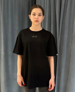 Футболка Три шурупа SILVER small premium oversize