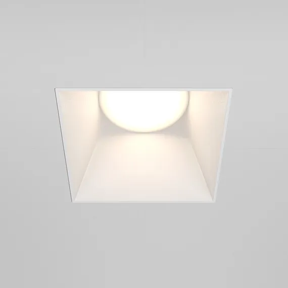 Встраиваемый светильник Technical DL051-01-GU10-SQ-W