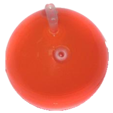 Поплавок Cormoran 46-59 Bubble с каналом для лески Red 25мм Водоналивные поплавки 46-59025