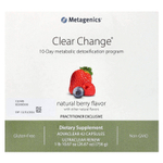 Metagenics, Clear Change, 10-дневная программа метаболической детоксикации, натуральные ягоды, набор из 3 предметов