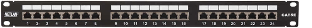 Патч-панель  Netlan EC-URP-24-SD2