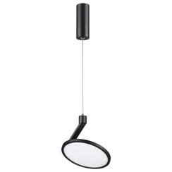 358350 OVER NT20 358 черный Светильник накладной, длина провода 1м IP20 LED 4000K 18W 85-265V HAT