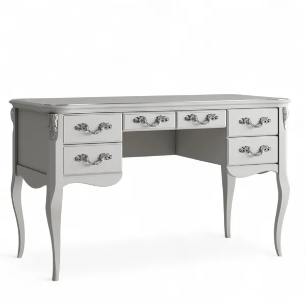 Кабинетный стол пристенный