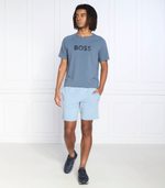 футболка dynamic BOSS BLACK - голубой(50479361)