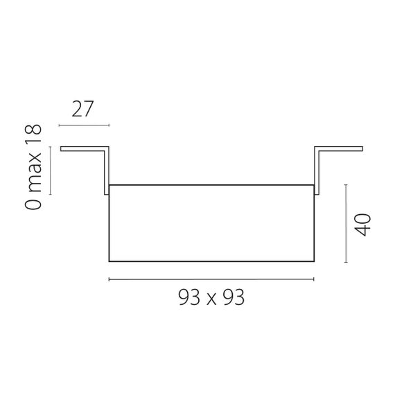 Комплект со светильником Lightstar Domino Quad (214510+214507+214007) G214507BMOD