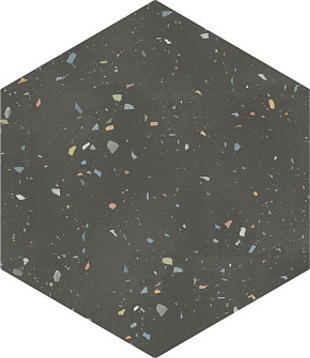 Керамогранит DNA TERRAZZO Graphite Colours 32х37
