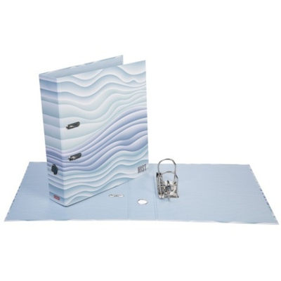 Папка -Регистратор с арочным механизмом А4ф мат.ламин. корешок 70мм Hatber запечат. форзац Mist