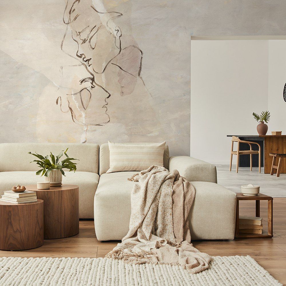 Бесшовная фреска ECO текстиль MON AMI, 2,7 м (Ширина 4 м)