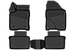 Коврики в салон для LADA (ВАЗ) Vesta (I Рест) 2022- 4шт. (полиуретан) ELEMENT3DA67321210K