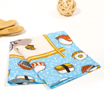 Набор кухонных полотенец, 3 шт , 45х60 см , рогожка