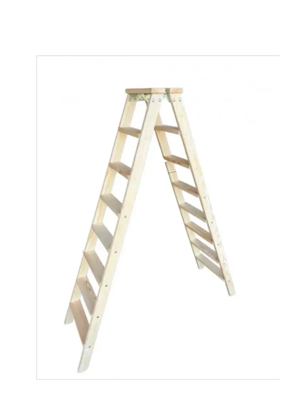 Стремянка деревянная 2х8 wide (рабоч. высота 3,3м)