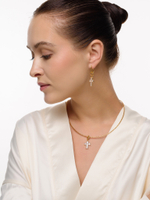 Чокер "White Cross" Gold