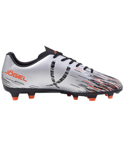 Бутсы футбольные Rapido FG Silver/black, детский