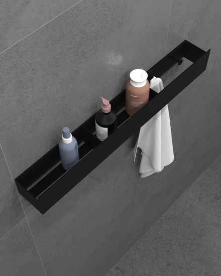 Полка Certa R (черный)